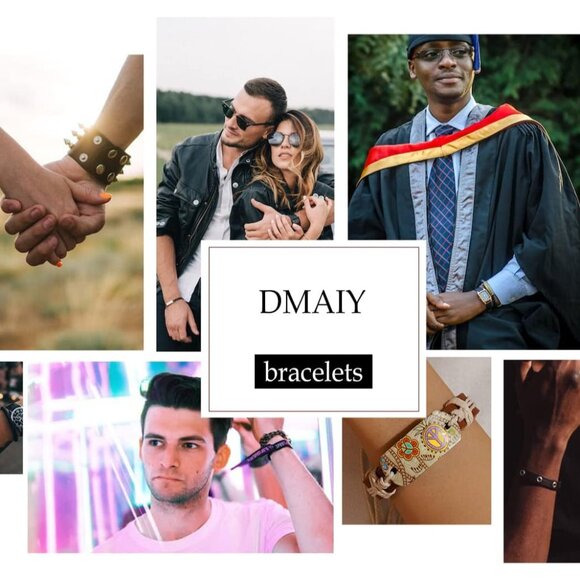 Handmade Boho Leather Bracelet | Adjustable Vintage Wrap for All Occasions - Picture 7 of 7